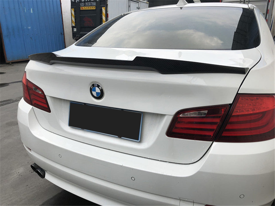 BMW F10 M5 V Type Carbon Fiber Rear Spoiler 2010-2016