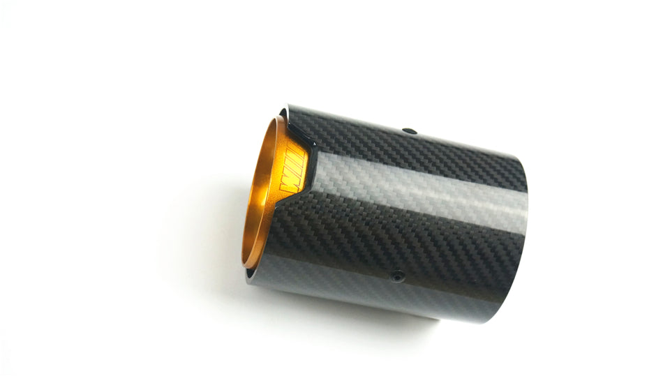 BMW F80 F82 F83 F87 M2 M3 M4 Carbon Fiber Exhaust Tips(70-92-120MM) 4Pcs Per Sets