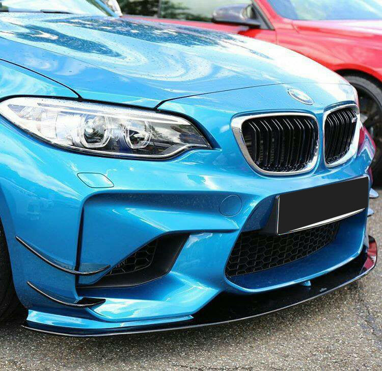 BMW F87 M2 Carbon Fiber Front Canards 2014-2019 4 Pcs/Set