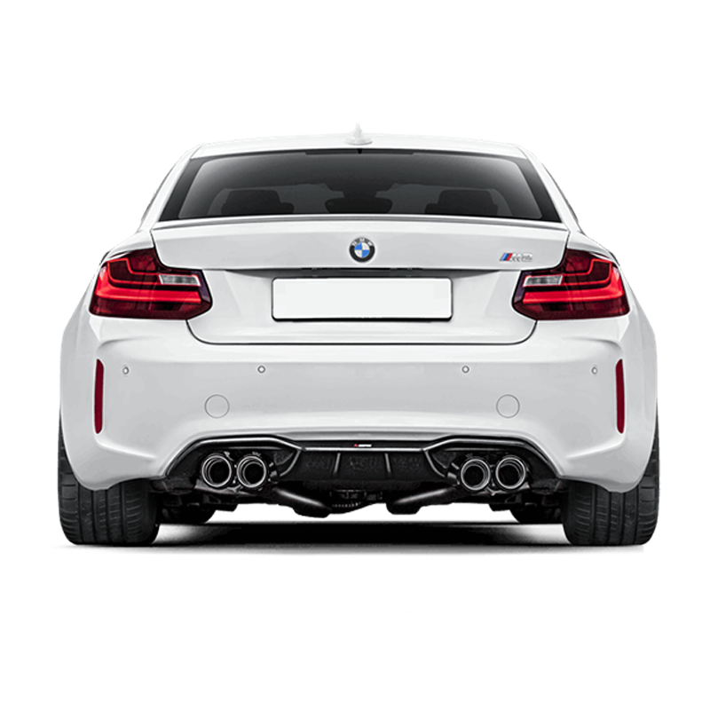 BMW M2 M2C F87 AK Type Carbon Fiber Rear Diffuser 2016-2021