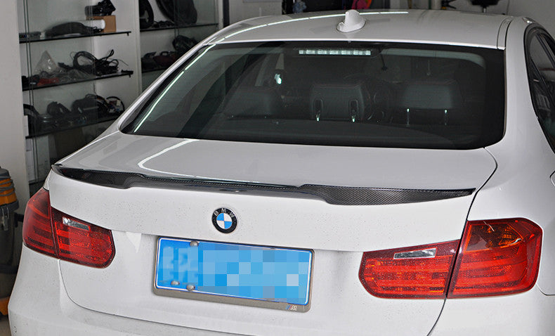 BMW F80 M3 V Type Carbon Fiber Rear Spoiler Wing 2014-2019