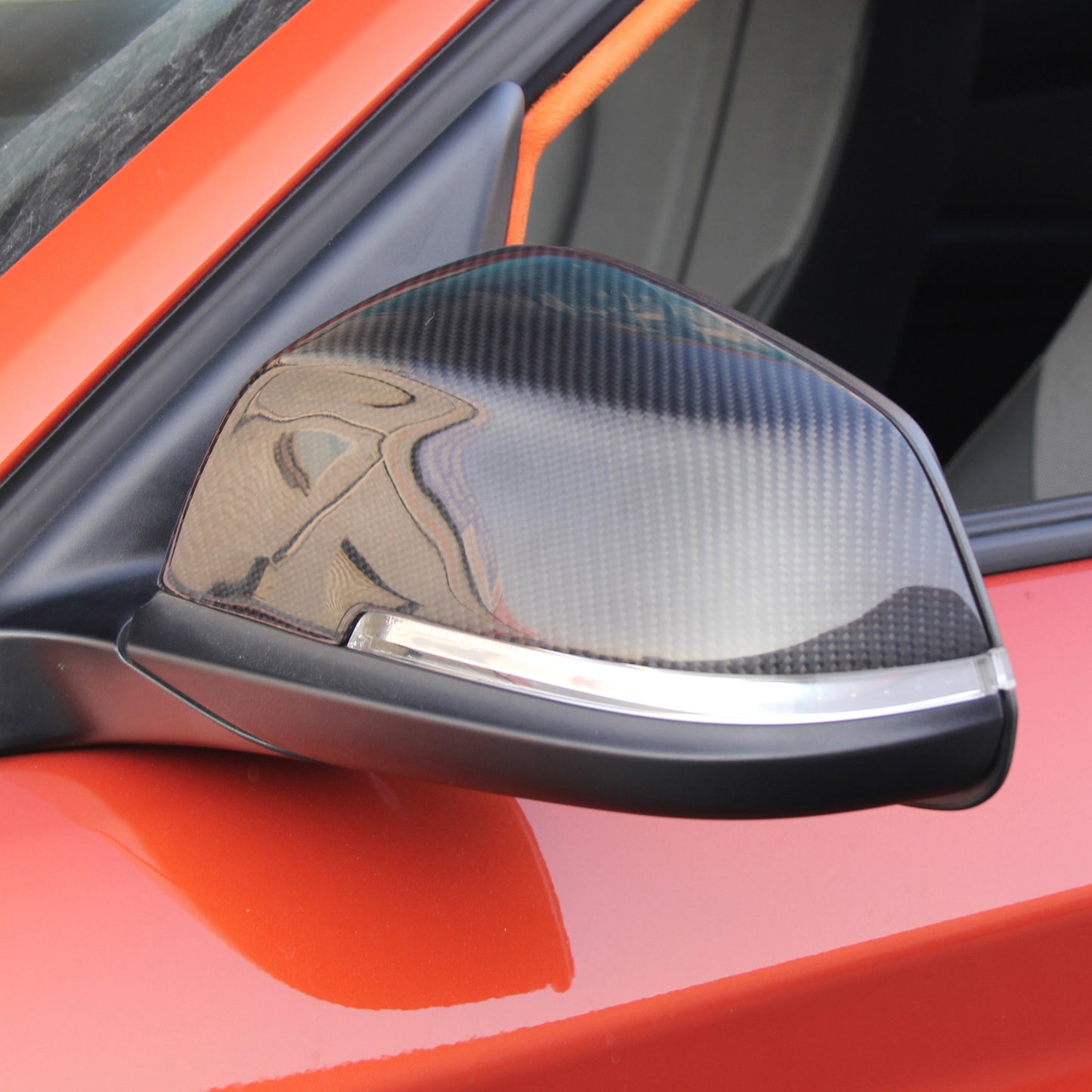 BMW F87 M2 Replacement Type Carbon Fiber Mirror Cover 2014 +