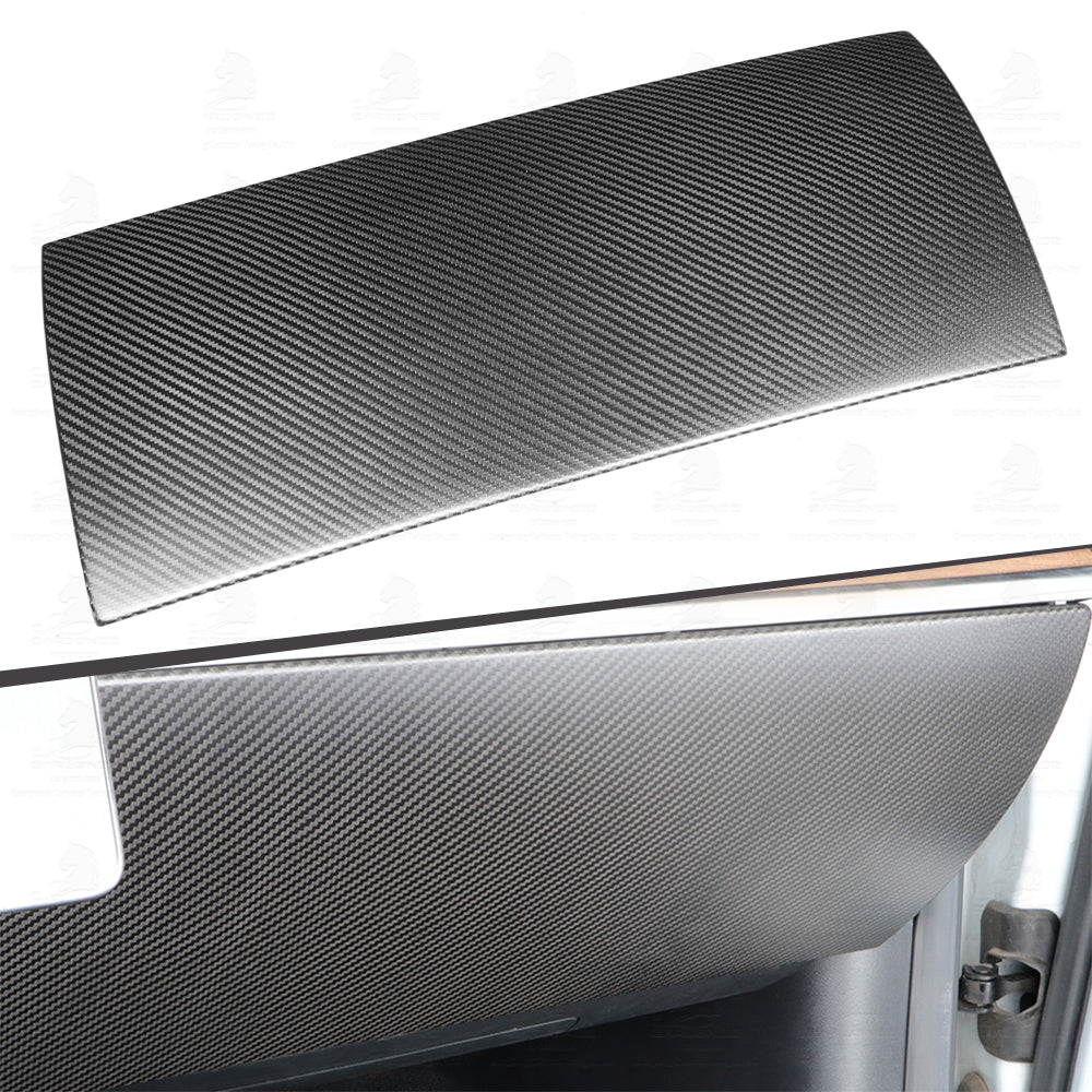 For Tesla Model 3 & Y Matt Dry Carbon Fiber Glove Box Cover 2017-2023