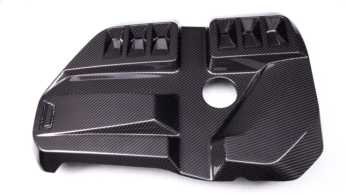 BMW G80 G82 G83 M3 M4 Dry Carbon Fiber Engine Cover 2021+