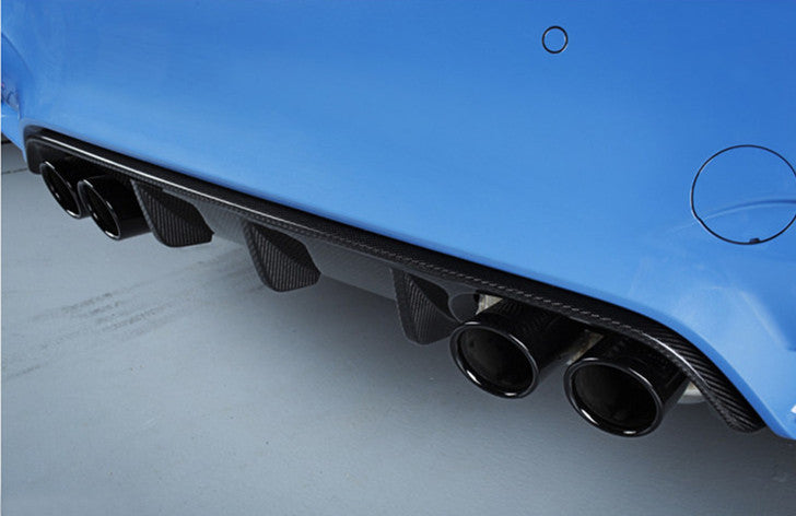 BMW F80 F82 M3 M4 M Performance Type Carbon Fiber Rear Diffuser 2014-2019