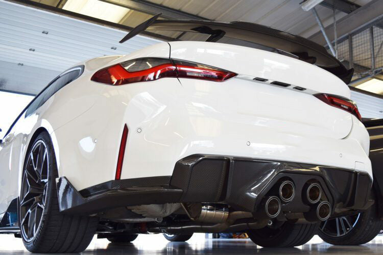 BMW G80 G82 M3 M4 MP Type Dry Carbon Fiber Rear Diffuser 2021+