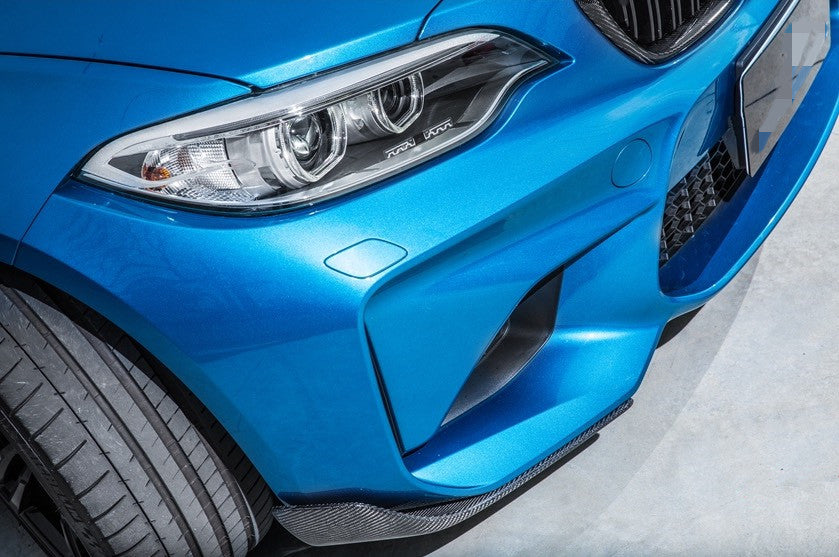 BMW F87 M2 MP Type Carbon Fiber Front Splitter 2016-2021