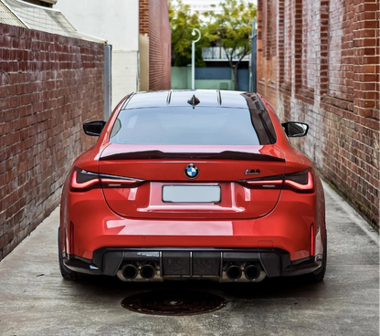 BMW G80 M3 PSM Type Carbon Fiber Rear Spoiler Wing 2021+