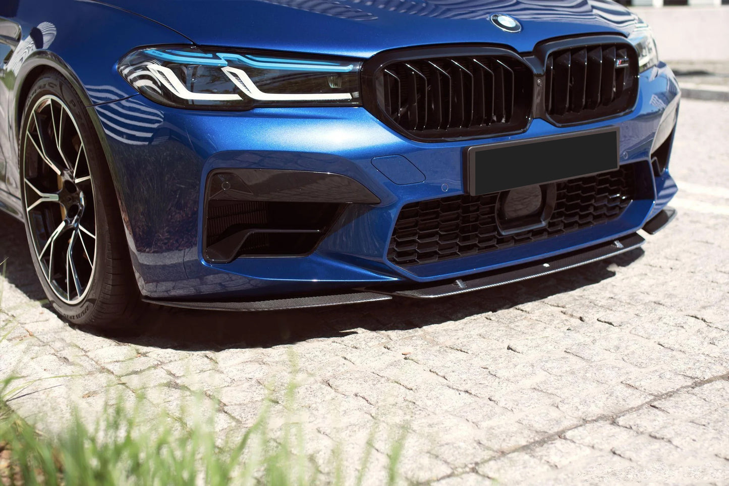 BMW M5 F90 LCI ST Type Carbon Fiber Front Lip 2021+