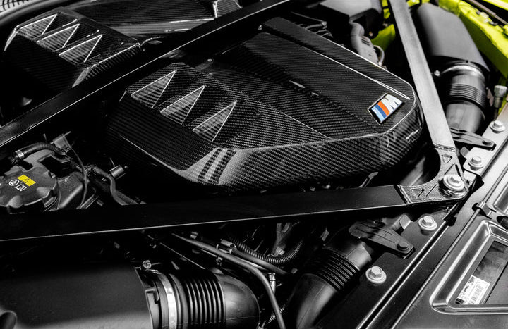 BMW G80 G82 G83 M3 M4 Dry Carbon Fiber Engine Cover 2021+