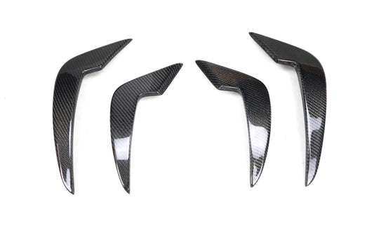 BMW F87 M2 Carbon Fiber Front Canards 2014-2019 4 Pcs/Set