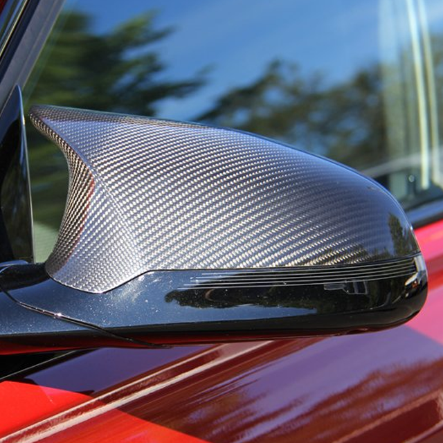 BMW F80 F82 F83 M3 M4 Add On Type Carbon Fiber Mirror Cover 2014-2019