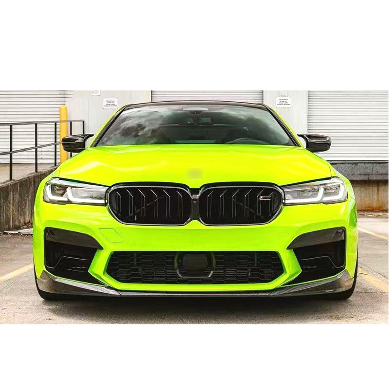 BMW M5 F90 LCI MP Type Carbon Fiber Front Bumper Lip 2021+