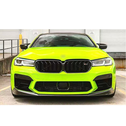 BMW M5 F90 LCI MP Type Carbon Fiber Front Bumper Lip 2021+