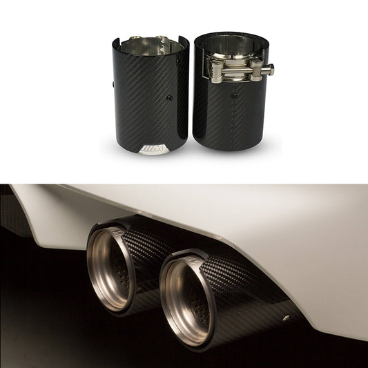 BMW F90 M5 Carbon Fiber Exhaust Tips(76-92-115mm)