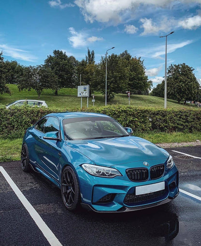 BMW M2 F87 MP Type Carbon Fiber Front Bumper Lip 2016-2021