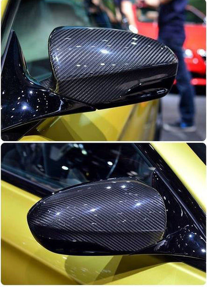 BMW F10 M5 Stick On Type Dry Carbon Fiber Mirror Cover 2012-2017