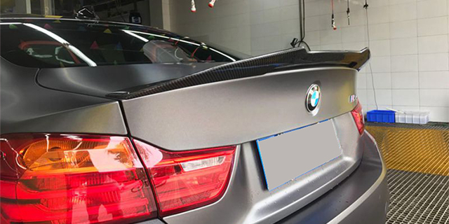 BMW F83 M4 PSM Type Carbon Fiber Rear Spoiler 2014-2019