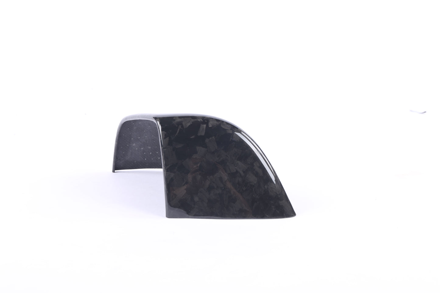 Gloss Forged Dry Carbon Fiber Add On Type Mirror Cover For Tesla Model 3 2017-2023