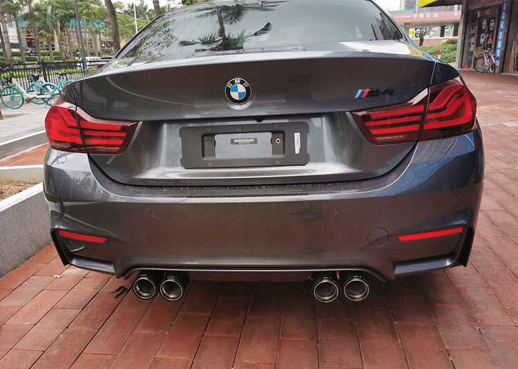 BMW F80 F82 F83 F87 M2 M3 M4 Carbon Fiber Exhaust Tips(70-92-120MM) 4Pcs Per Sets