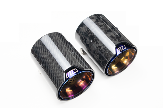 BMW F80 F82 F83 F87 M2 M3 M4 Carbon Fiber Exhaust Tips(70-92-120MM) 4Pcs Per Sets