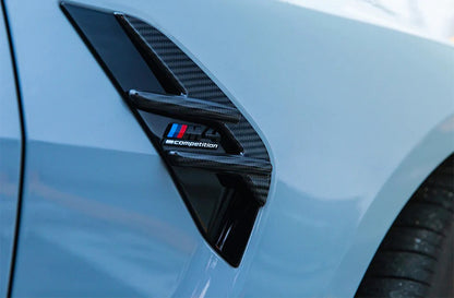 BMW G82 M4 Dry Carbon Fiber Fender Trims 2021+