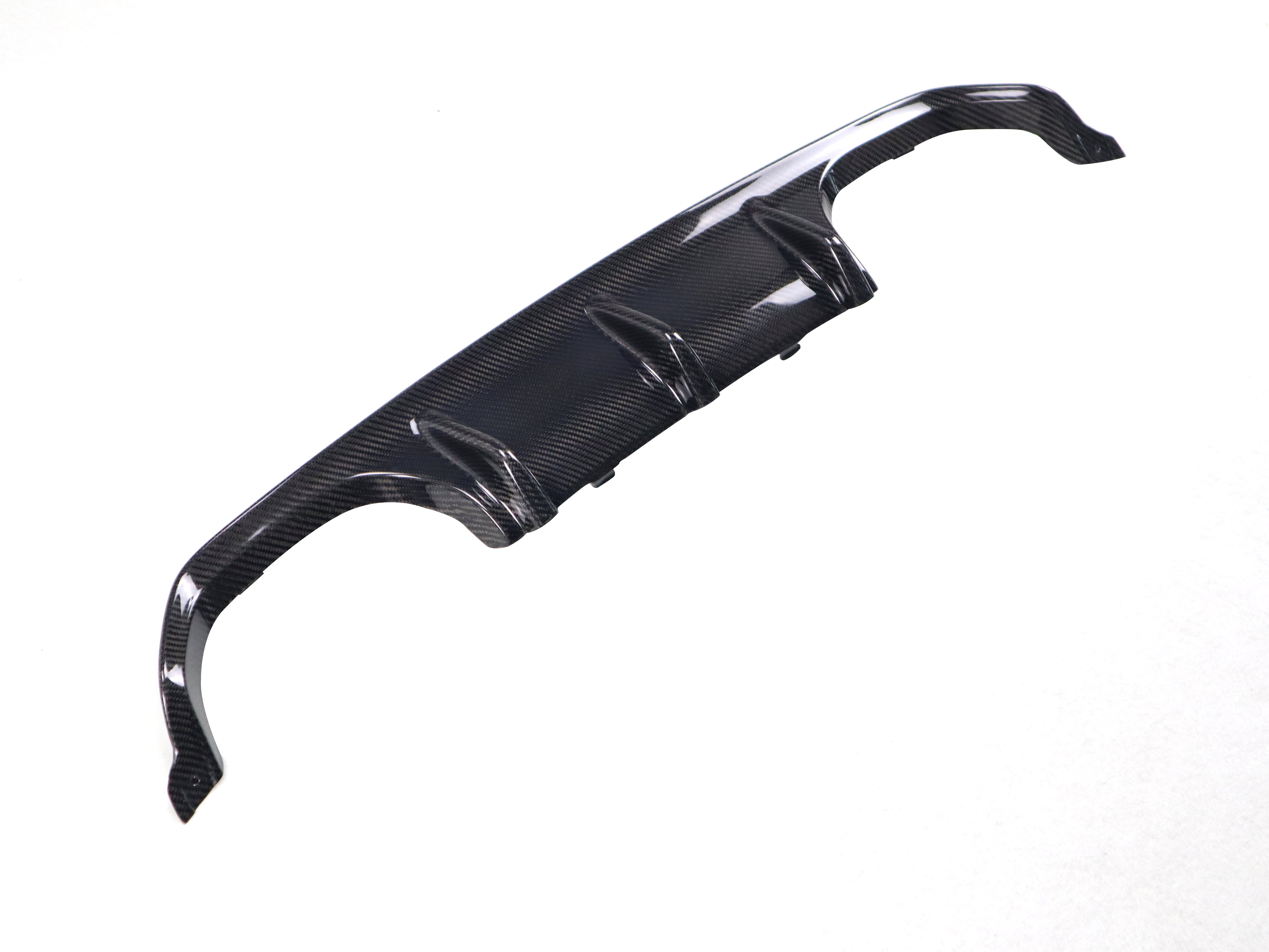 BMW F80 F82 M3 M4 M Performance Type Carbon Fiber Rear Diffuser 2014-2 ...