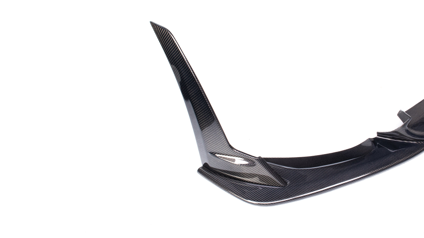 BMW F80 F82 F83 M3 M4 LT Type Carbon Fiber Front Bumper Lip 2014-2019