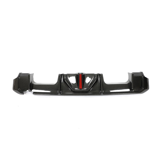 BMW G80 G82 M3 M4 Dry Carbon Fiber Rear Diffuser With Led 2021+